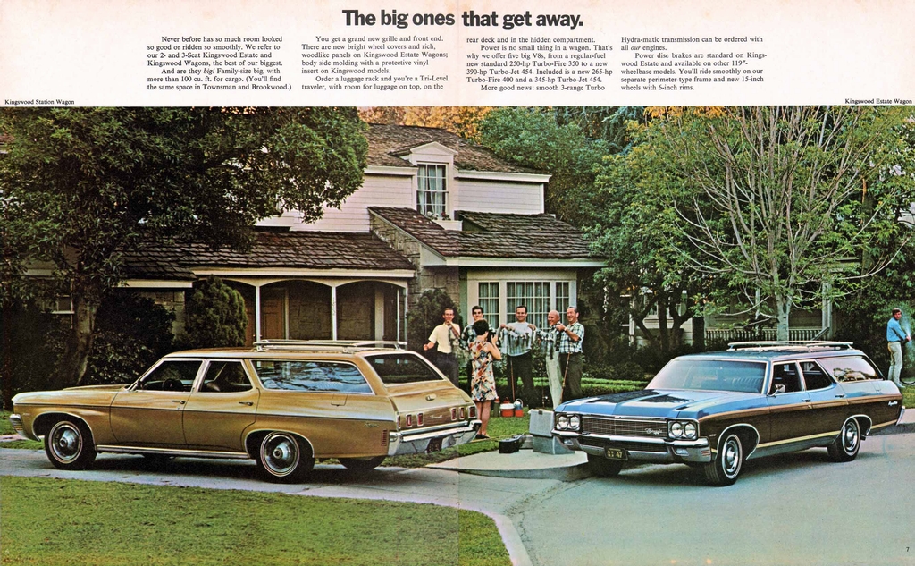 1970 Chevrolet Wagons Brochure Page 1